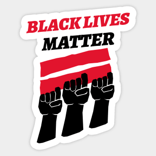 Black Lives Matter / Equality For All Sticker